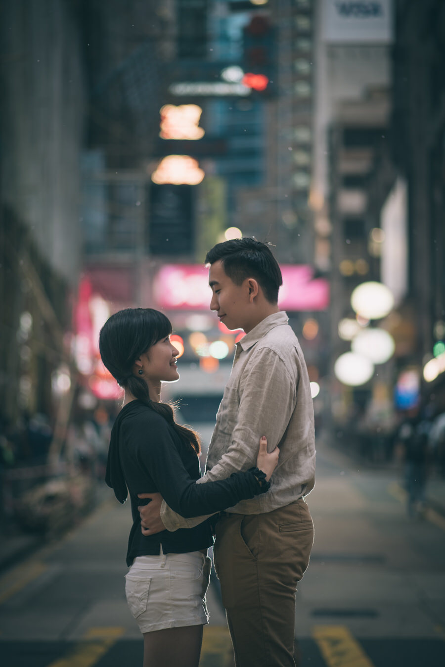 casual engagement photoshoot in hong kong