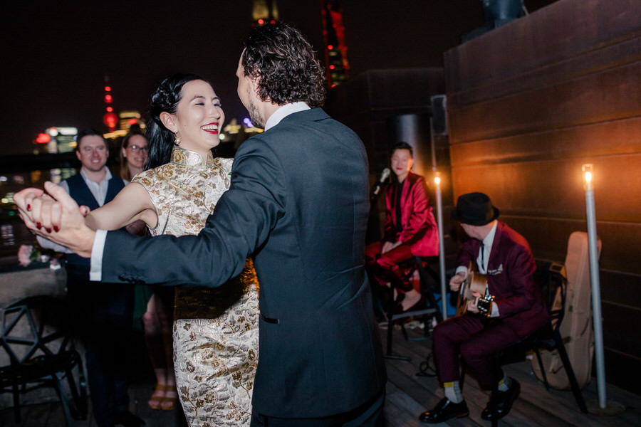 first dance at shanghai wedding